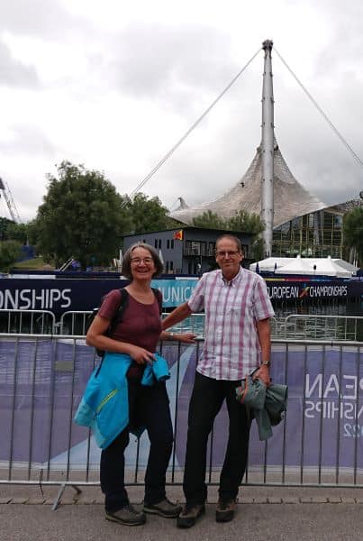 Heike und Thomas Brandl bei der EM MTB in München