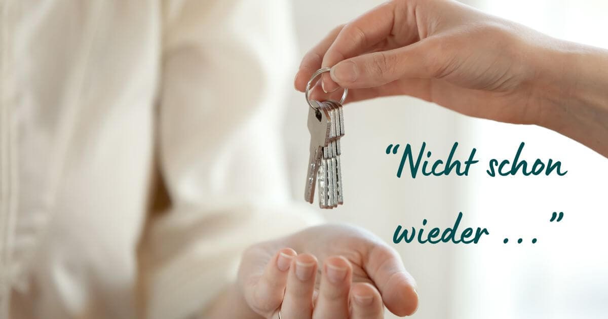 „Oh nein, nicht schon wieder …“