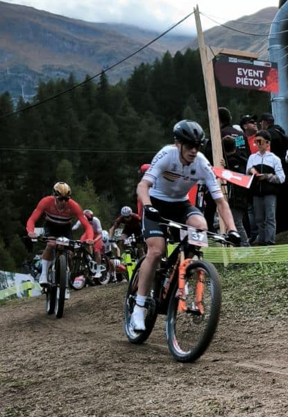 MTB-WM XC in Zermatt Max Brandl