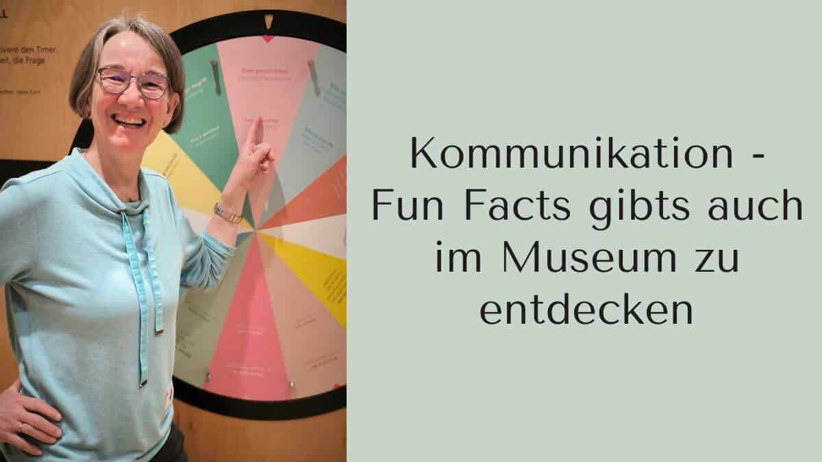 Fakten über Kommunikation - Heike Brandl im Museum für Kommunikation in Frankfurt